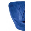 Стул барный HALMAR H101 темно-синий/черный